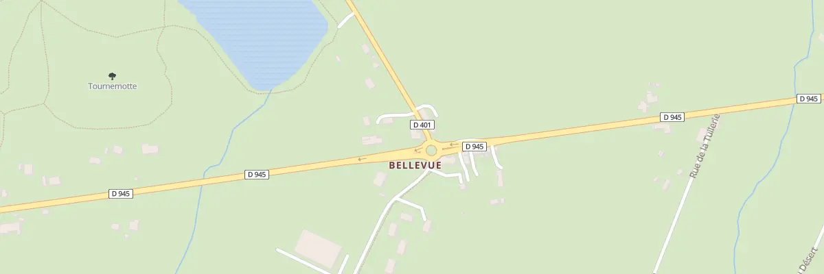 Plan du 7 Rte de Bellevue à Neuvy