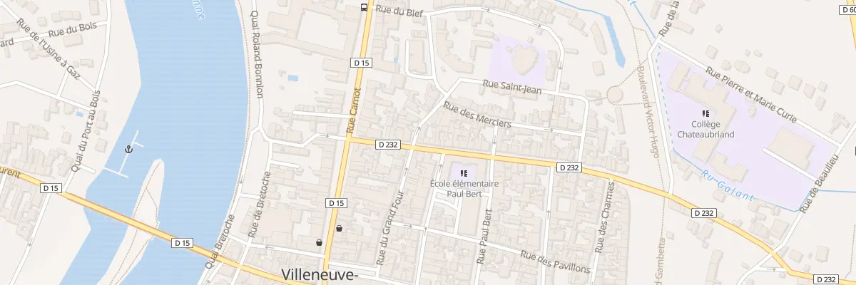 Plan du 19 Rue de Valprofonde à Villeneuve-sur-Yonne