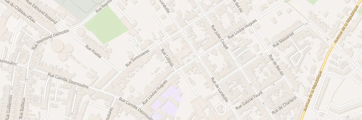 Plan du 41 Rue Louise Hugues à Saint-Quentin