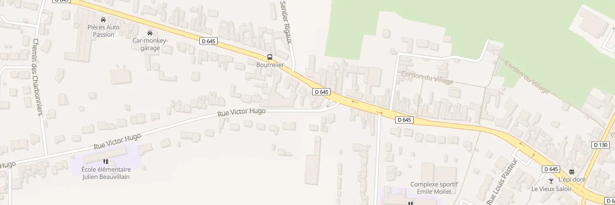 Plan du 5 Rue Blanqui à Abscon