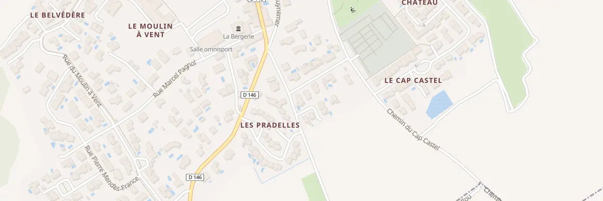 Plan du 11 Av Albert Camus à Abeilhan
