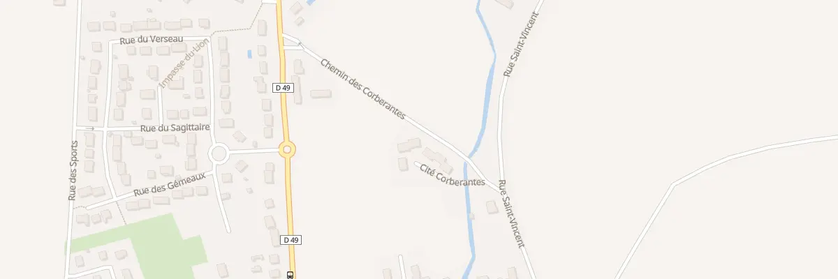 Plan du 3 Cité des Corbérantes à Gouaix