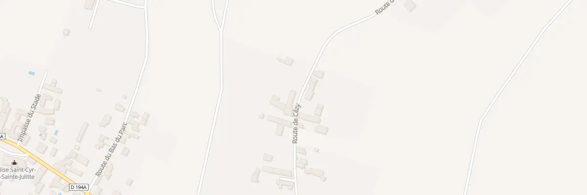 Plan du 19 Rte de Cézy à La Celle-Saint-Cyr