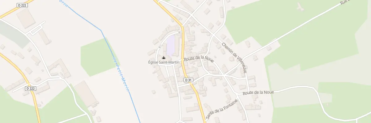 Plan du 36 Rte de la Vallée à Sablonnières