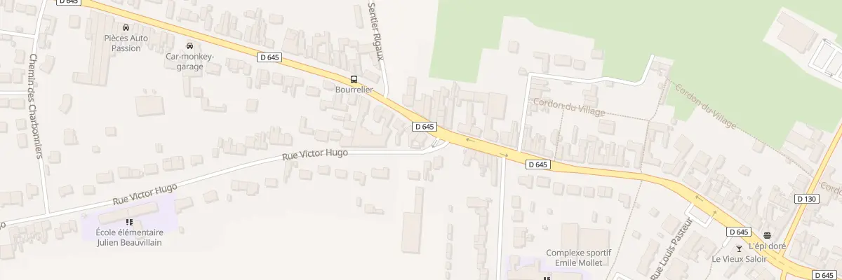 Plan du 1 Rue Blanqui à Abscon