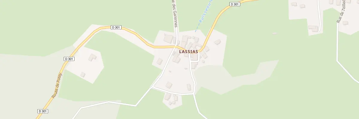 Plan du 5801 Lassias à Saint-Julien-de-Coppel