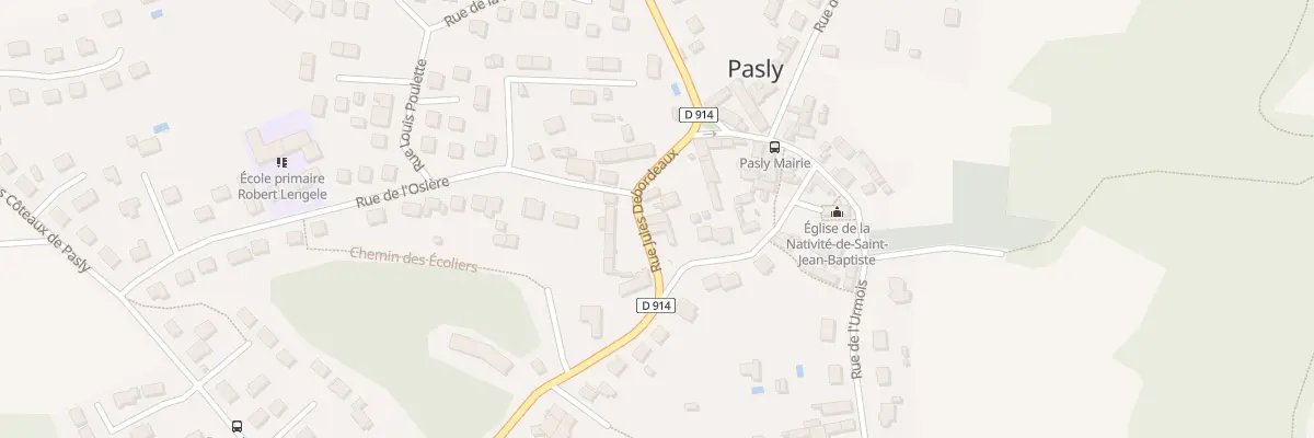 Plan du 22 Rue Jules Debordeaux à Pasly
