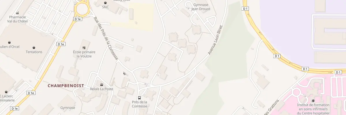 Plan du 2 Rue des Marronniers à Provins