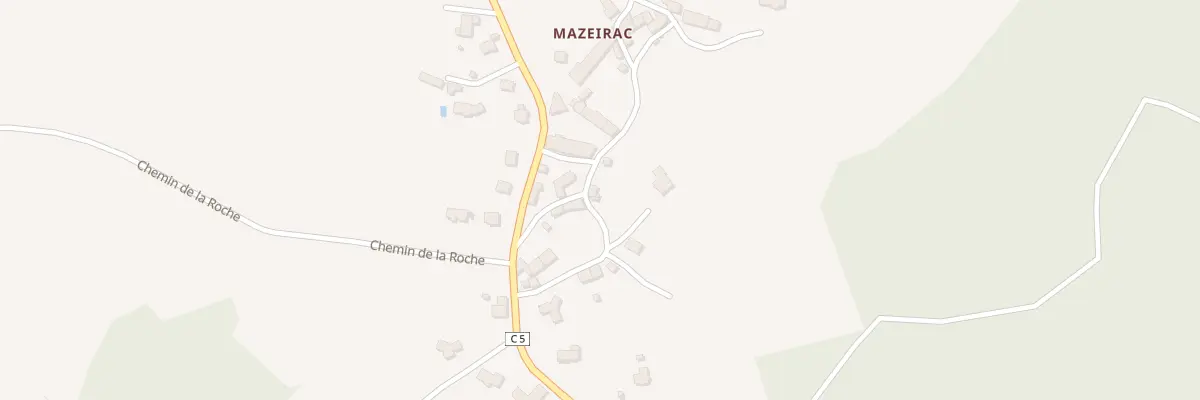 Plan du 5078 Village de Mazeirac à Rimeize