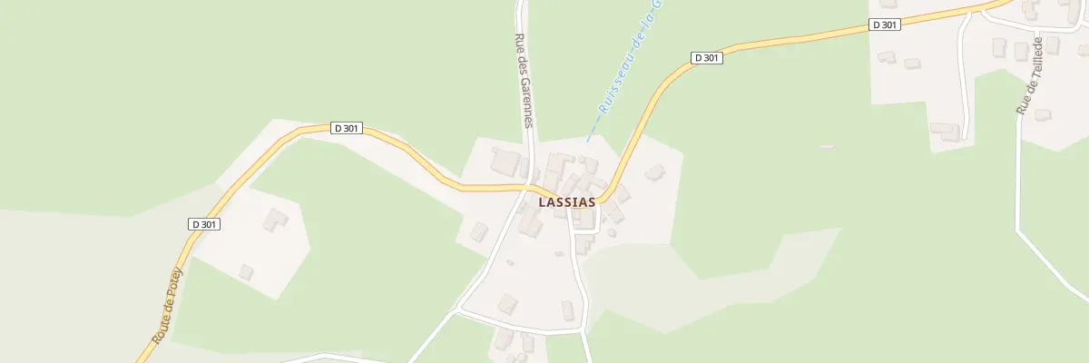 Plan du 5335 Lassias à Saint-Julien-de-Coppel