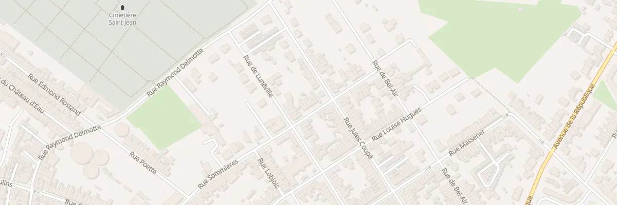 Plan du 65 Rue Sommières à Saint-Quentin