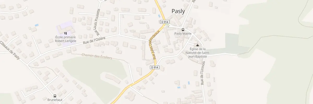 Plan du 20 Rue Jules Debordeaux à Pasly