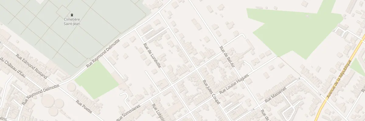 Plan du 119 Rue Jules Coupé à Saint-Quentin