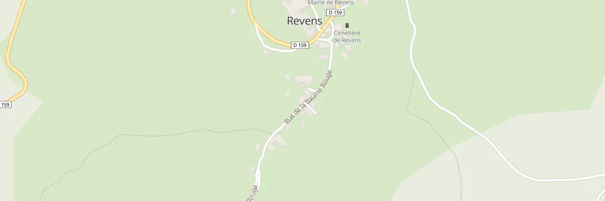 Plan du 5023 Le Village à Revens