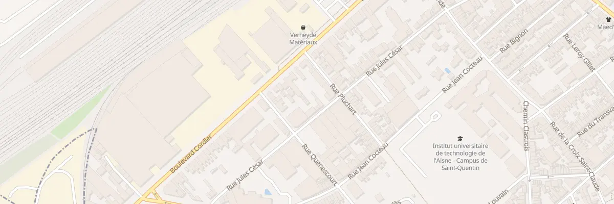 Plan du 78 Rue Jules César à Saint-Quentin