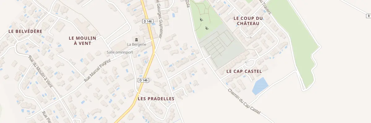 Plan du 6 Bd Jacques Bossuet à Abeilhan