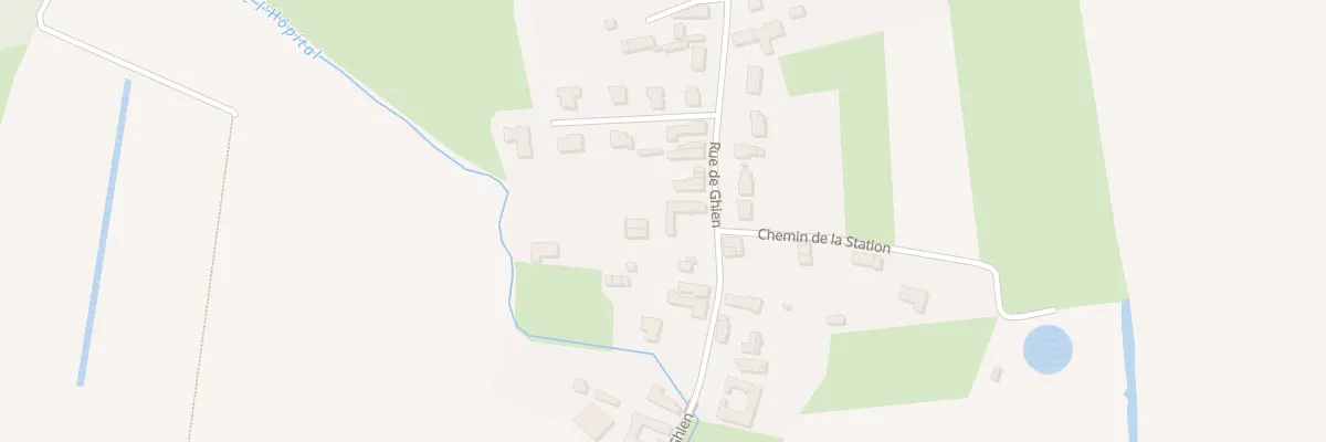 Plan du 860 Rue du Ghien à Beuvry-la-Forêt