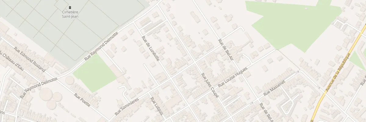 Plan du 69 Rue Sommières à Saint-Quentin
