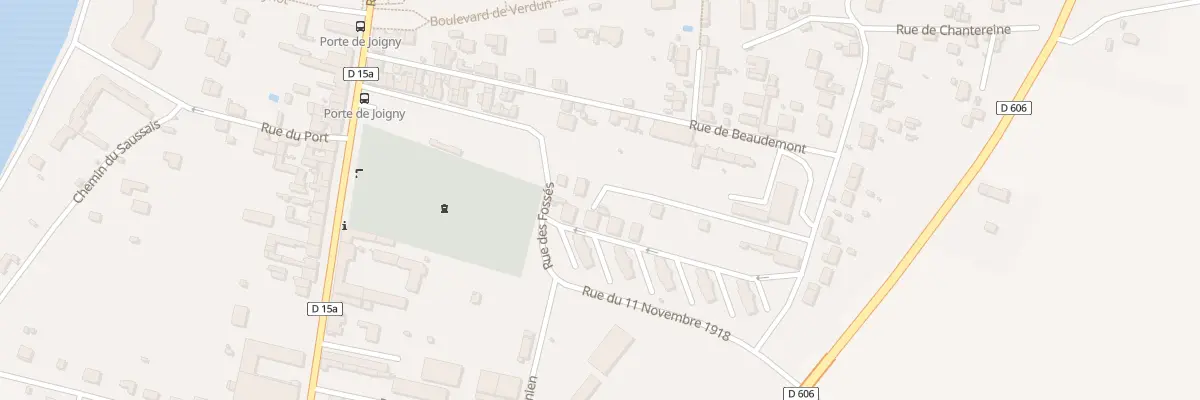 Plan du 8 Rte de Beaudemont à Villeneuve-sur-Yonne