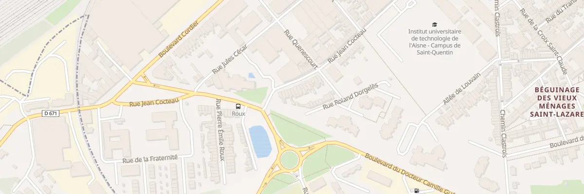 Plan du 59 Rue Jean Cocteau à Saint-Quentin
