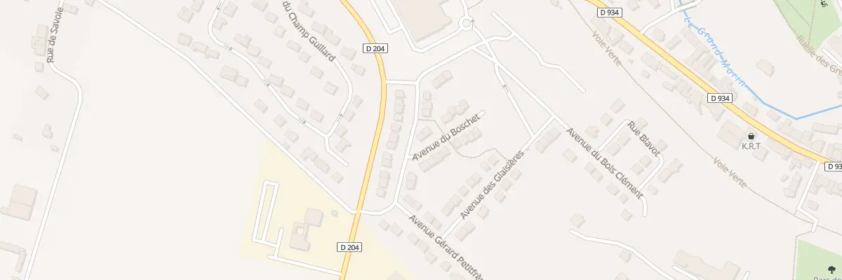 Plan du 23 Rue du Boschet à La Ferté-Gaucher
