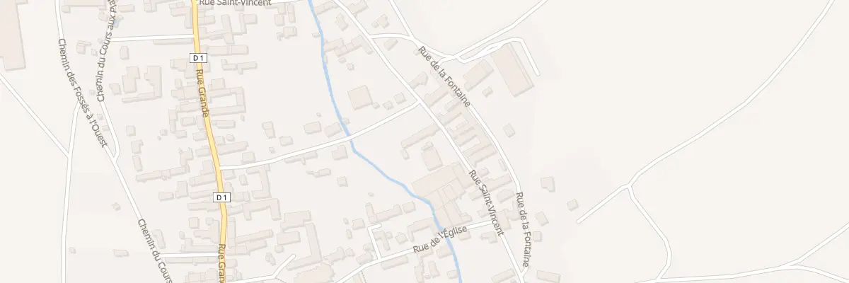 Plan du 26 Rue Saint-vincent à Gouaix