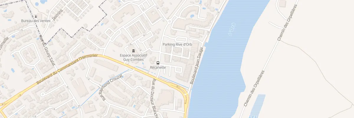 Plan du 23D Bd de la Recanette à Valras-Plage