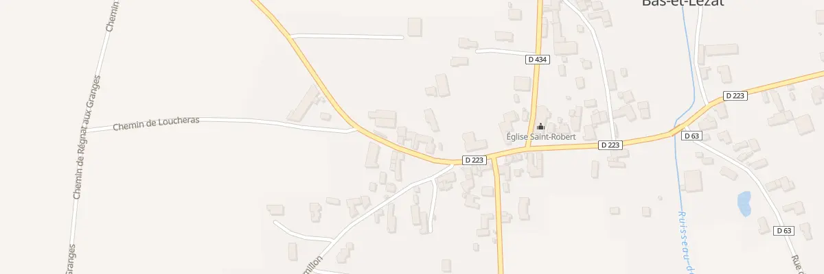 Plan du 3 Rue Adélaïde d’Orléans à Bas-et-Lezat