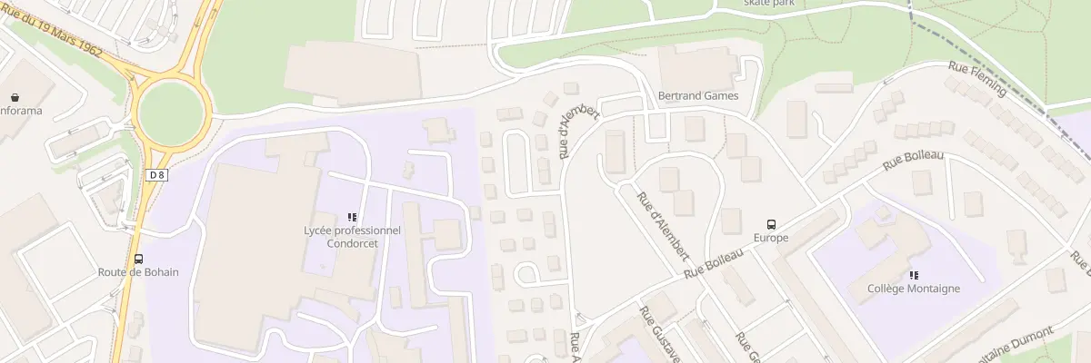 Plan du 35 Rue d’Alembert à Saint-Quentin