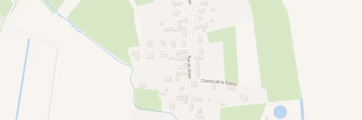 Plan du 820 Rue du Ghien à Beuvry-la-Forêt