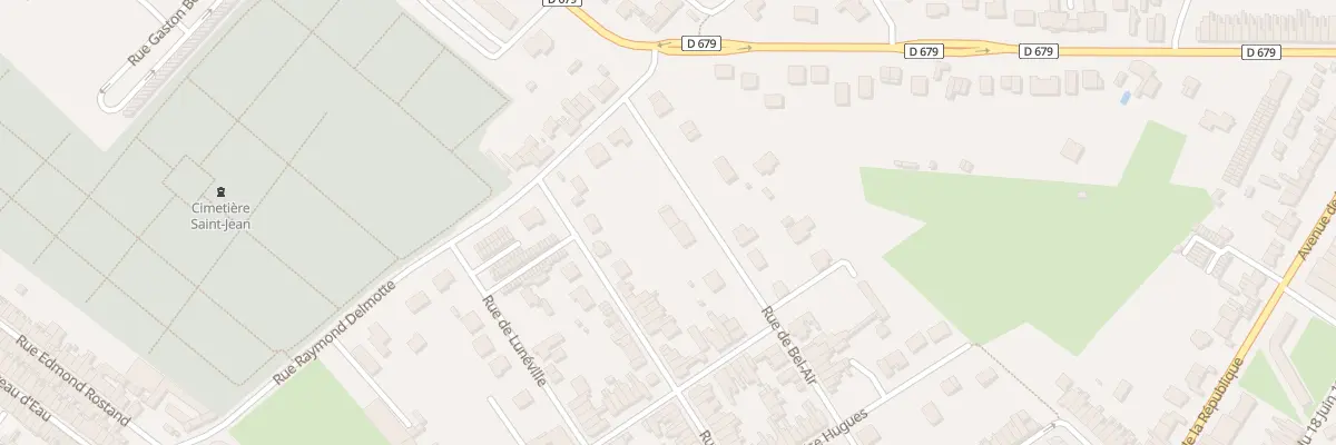 Plan du 93 Rue de Bel Air à Saint-Quentin