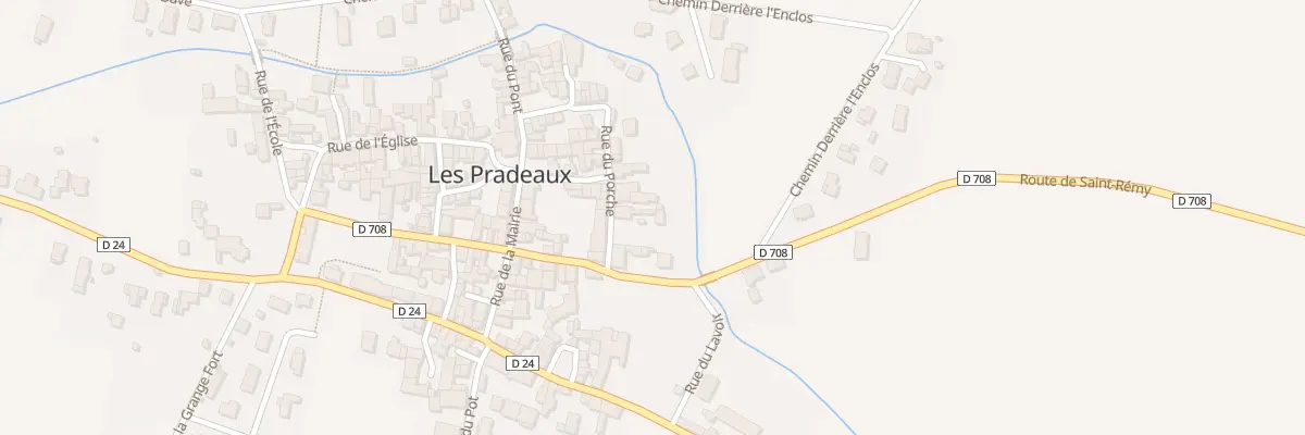 Plan du 6 Rue du Porche aux Pradeaux