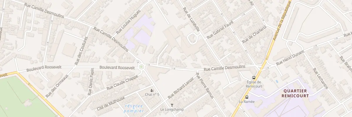 Plan du 137 Rue Camille Desmoulins à Saint-Quentin