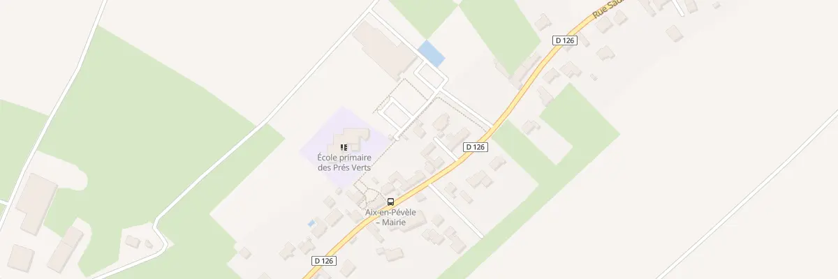 Plan du 543 Rue Sadi Carnot à Aix-en-Pévèle