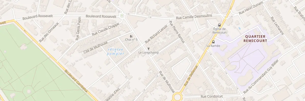 Plan du 9 Rue de Mulhouse à Saint-Quentin