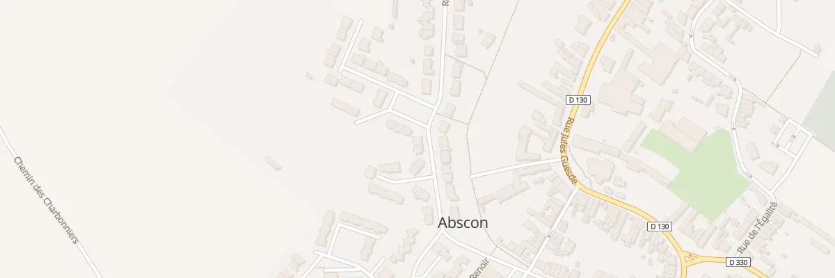Plan du 76 Rue Lt Col Ch Van Coppenolle à Abscon
