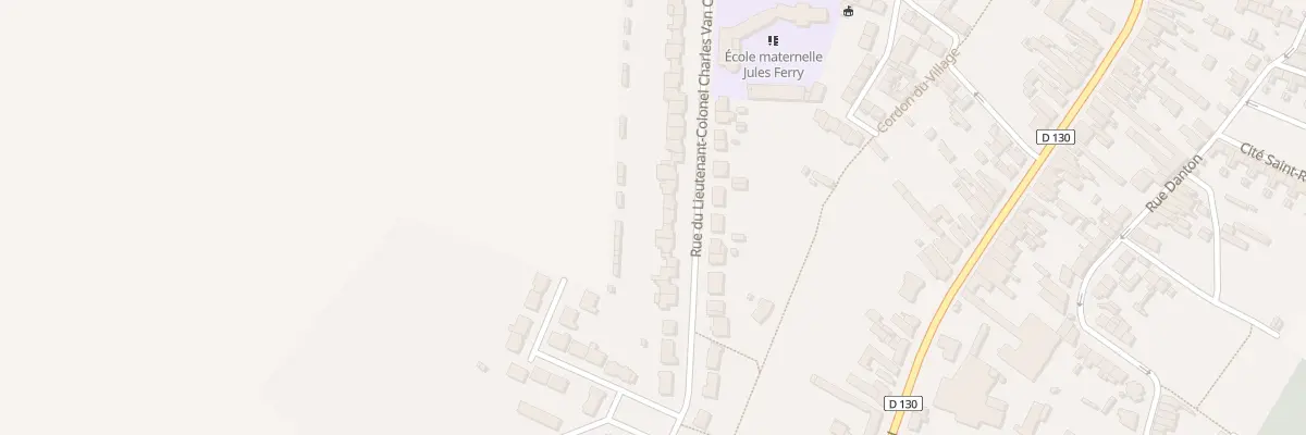 Plan du 56 Rue Lt Col Ch Van Coppenolle à Abscon