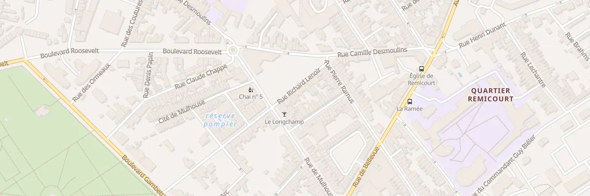 Plan du 48 Rue Richard Lenoir à Saint-Quentin