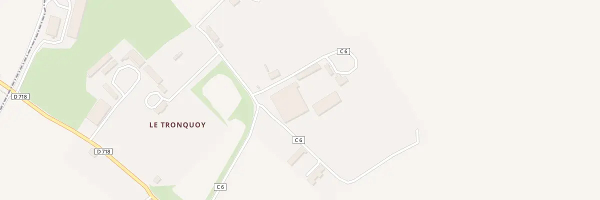 Plan du 5006 Ham le Tronquoy à Lesdins