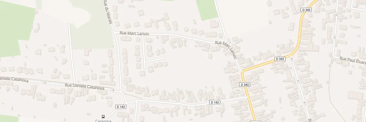 Plan du 29 Rue Marc Lanvin à Fenain