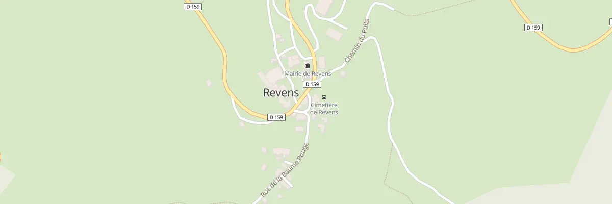 Plan du 5005 Le Village à Revens