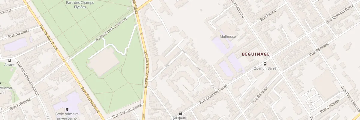 Plan du 26 Rue Fontaine Coupé à Saint-Quentin