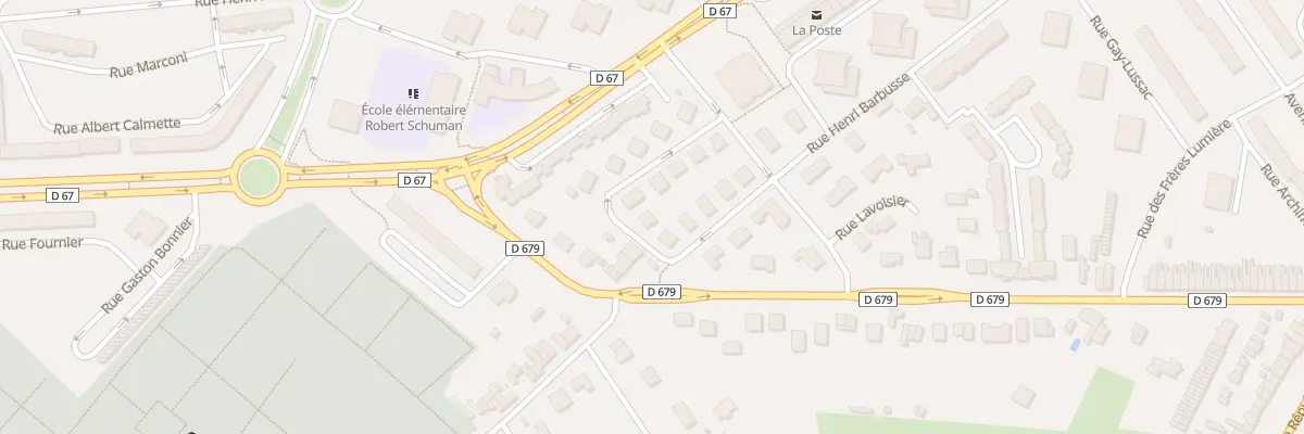 Plan du 4 Rue Gaspard Monge à Saint-Quentin