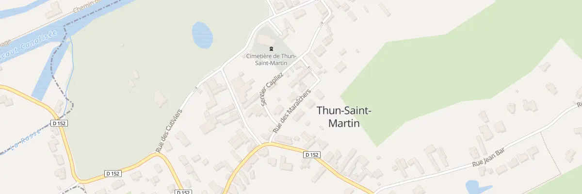 Plan du 7A Rue des Maraîchers à Thun-Saint-Martin