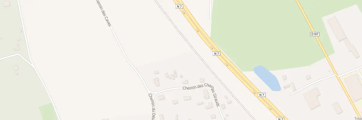 Plan du 9001 Che des Champs Girauds à Avermes