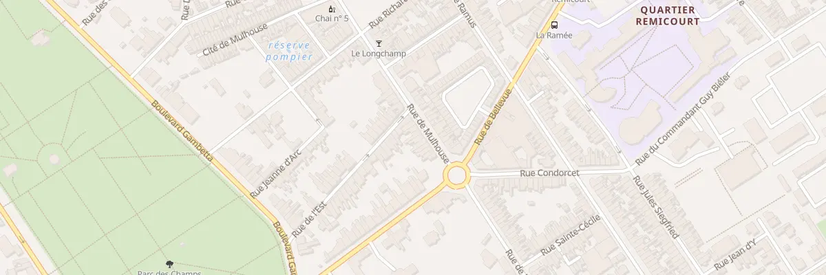 Plan du 52 Rue de Mulhouse à Saint-Quentin