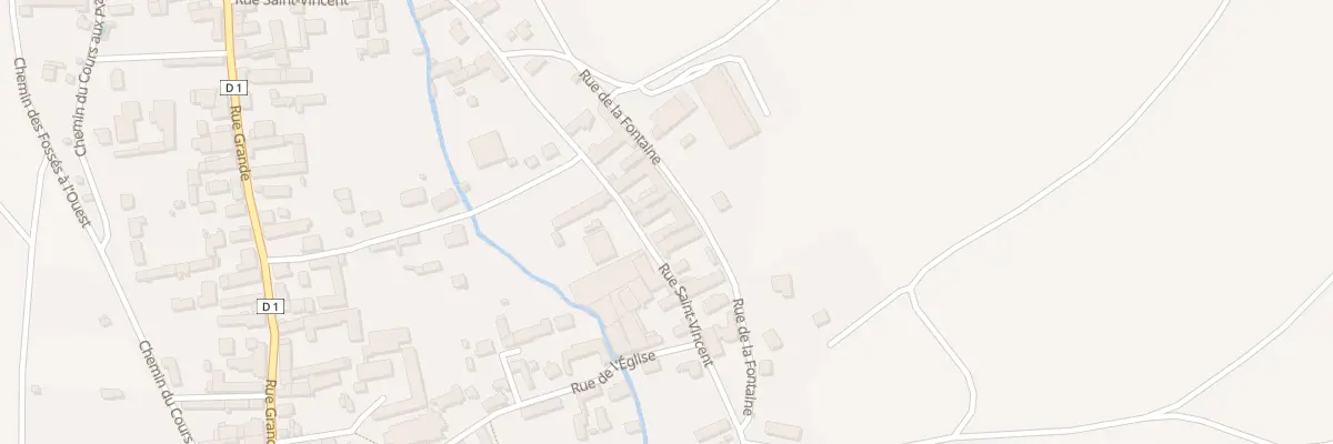 Plan du 29 Rue Saint-vincent à Gouaix