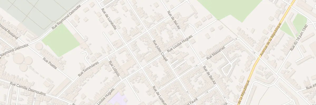 Plan du 93 Rue Jules Coupé à Saint-Quentin