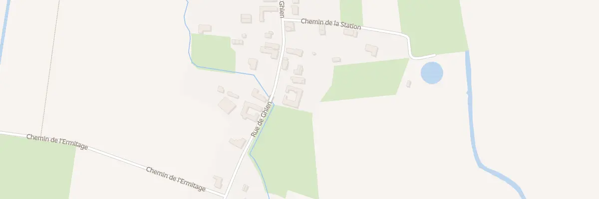 Plan du 999 Rue du Ghien à Beuvry-la-Forêt