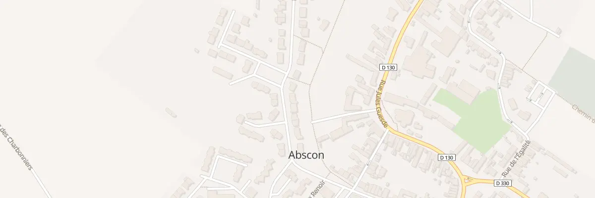 Plan du 45 Rue Lt Col Ch Van Coppenolle à Abscon